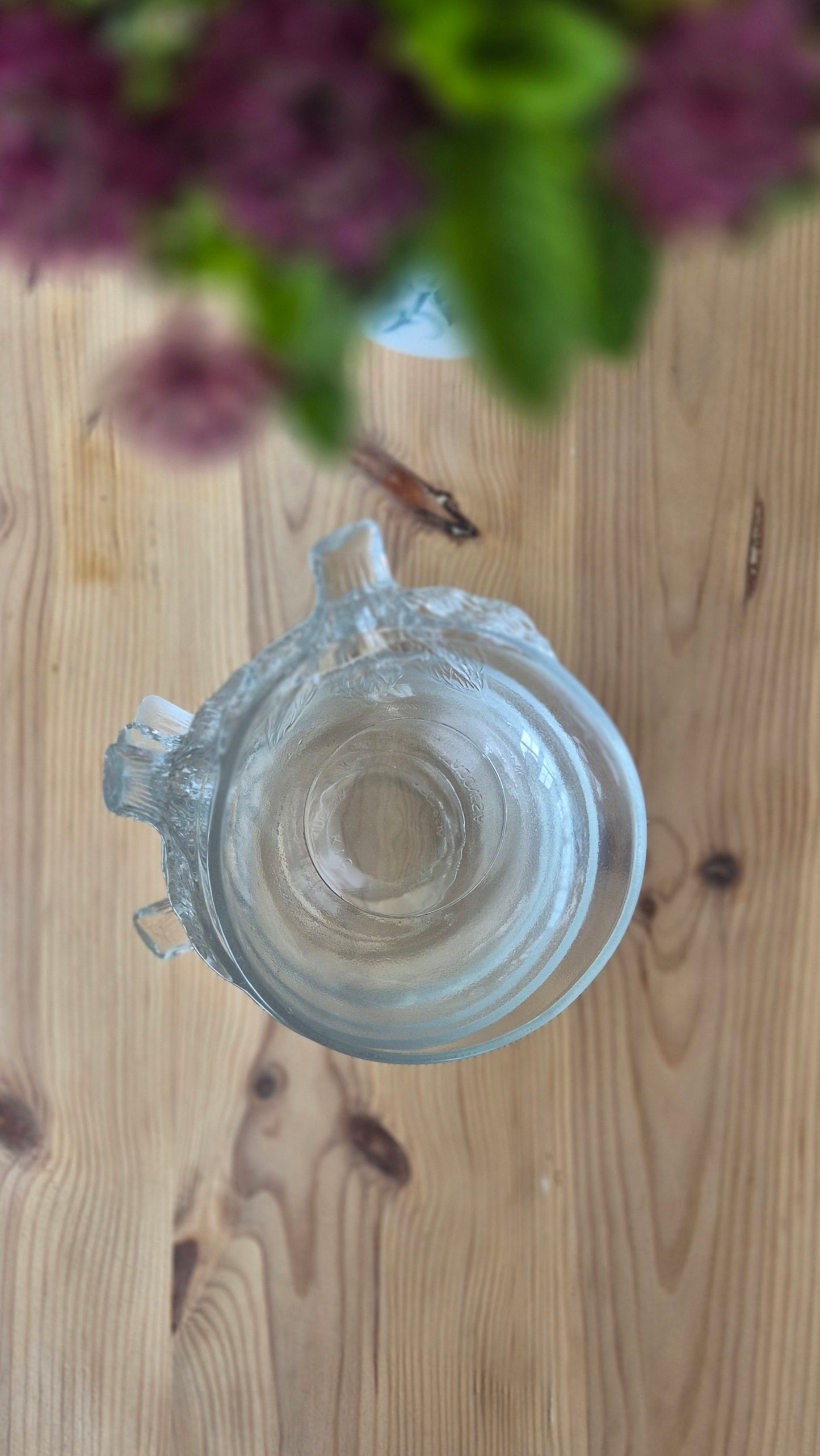 Glasskål - Jordgubb