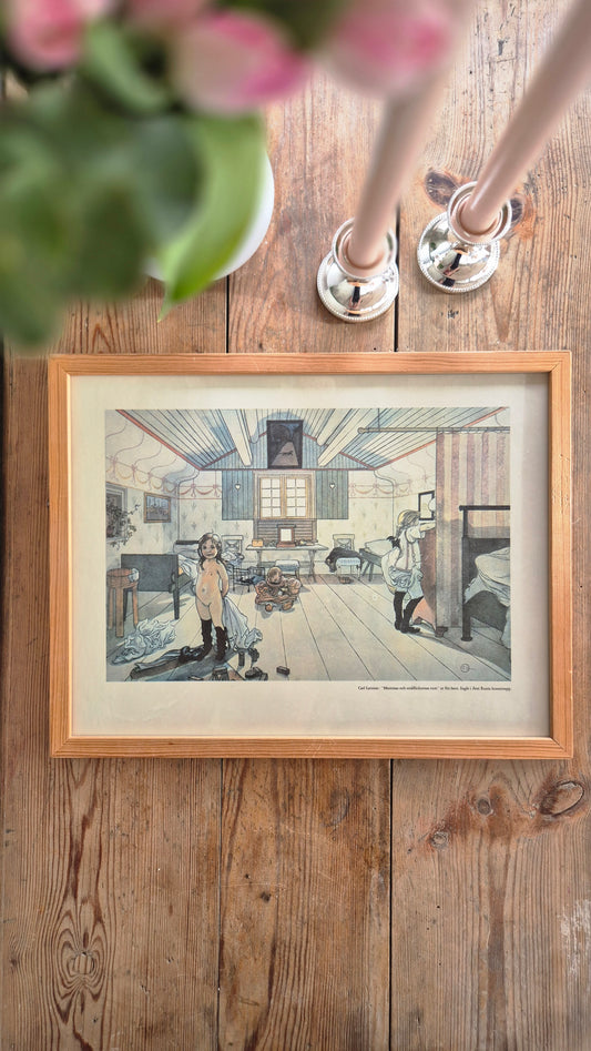 Tavla "Mammas och småflickornas rum" - Carl Larsson