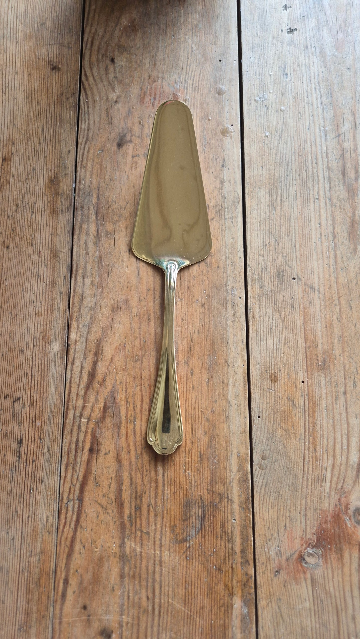 Tårtspade -Guldfärg