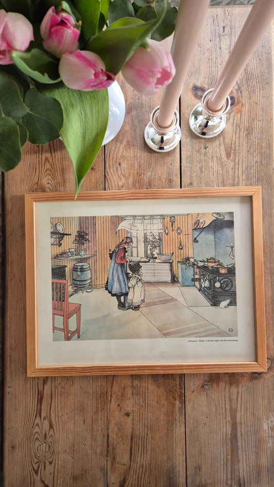 Tavla "Köket" - Carl Larsson