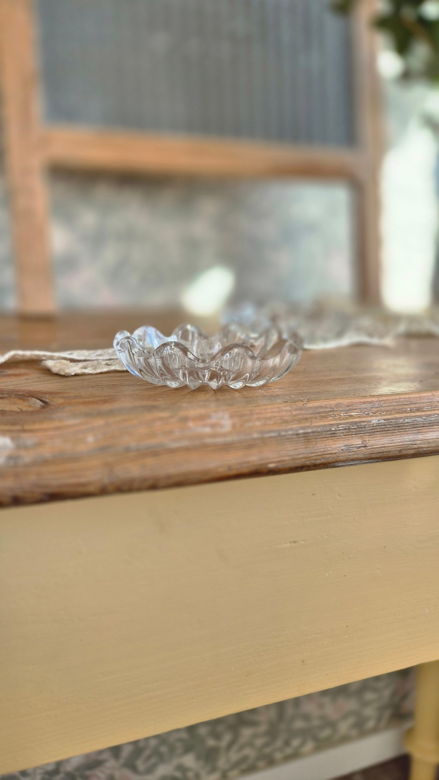 Ljusmanschett i glas