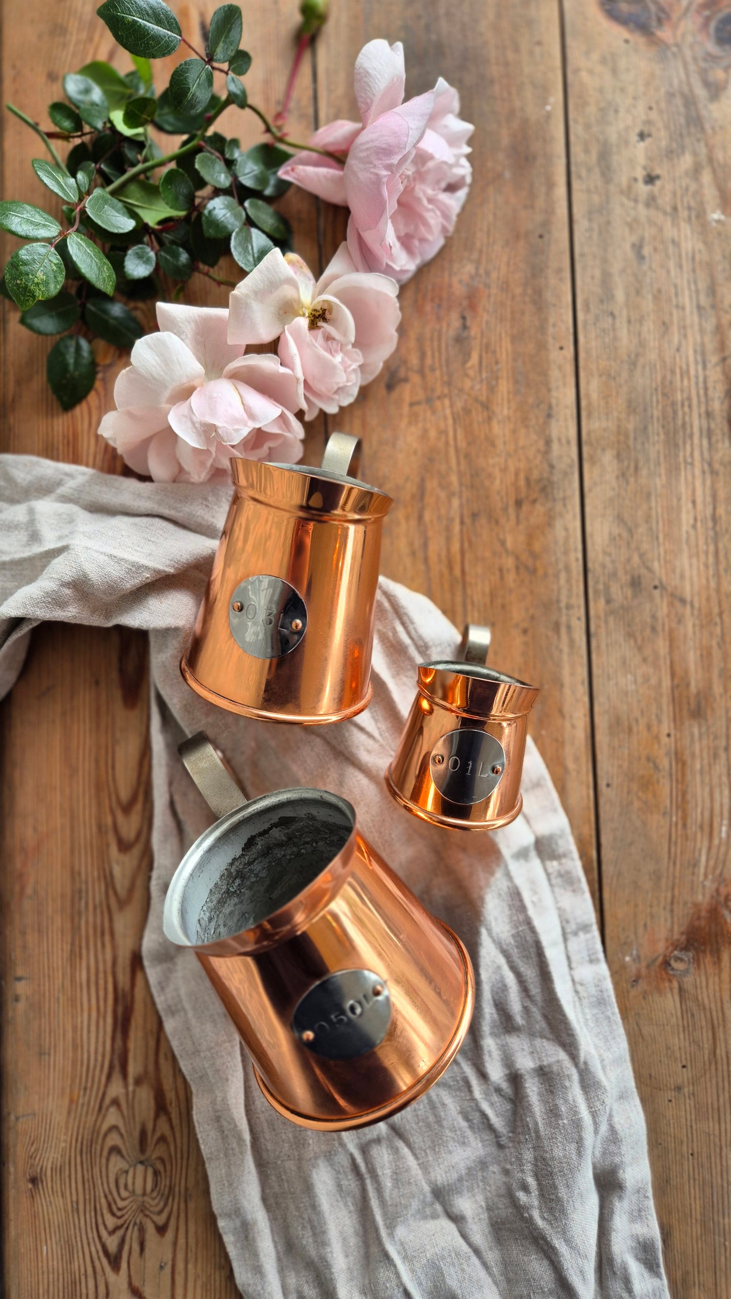 Decilitermått - Koppar 0,5 l