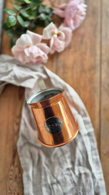 Decilitermått - Koppar 0,5 l