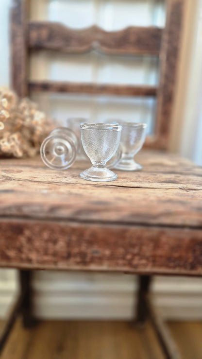 Äggkopp i glas - Wallemyrans Vintage