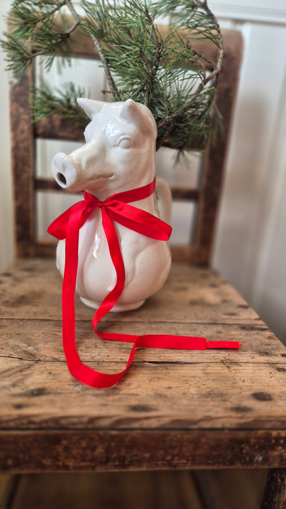 Porslinskanna - Gris