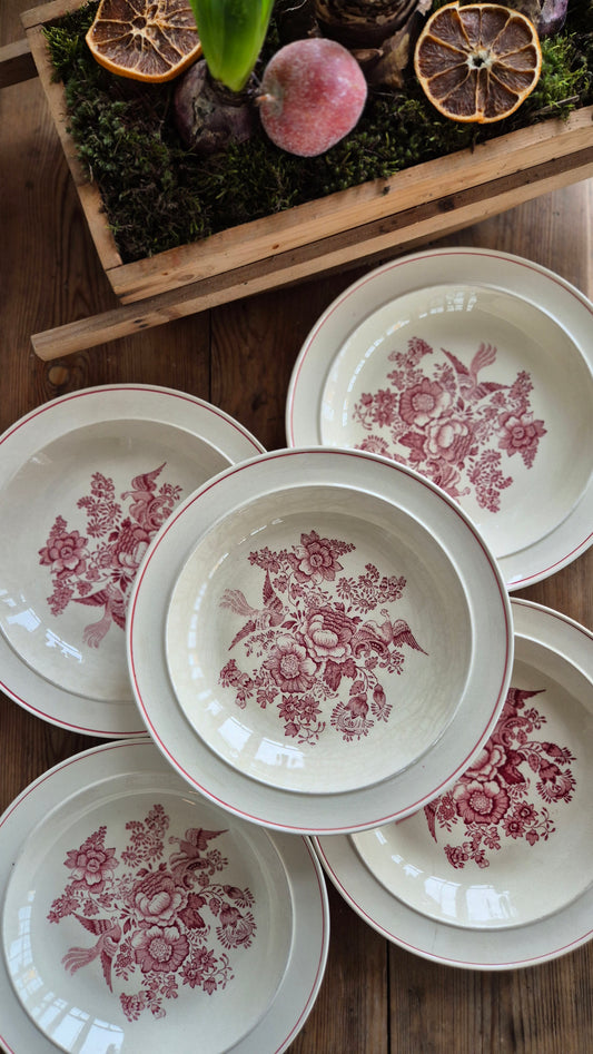 Djupa tallrikar - Fasan Gustavsberg