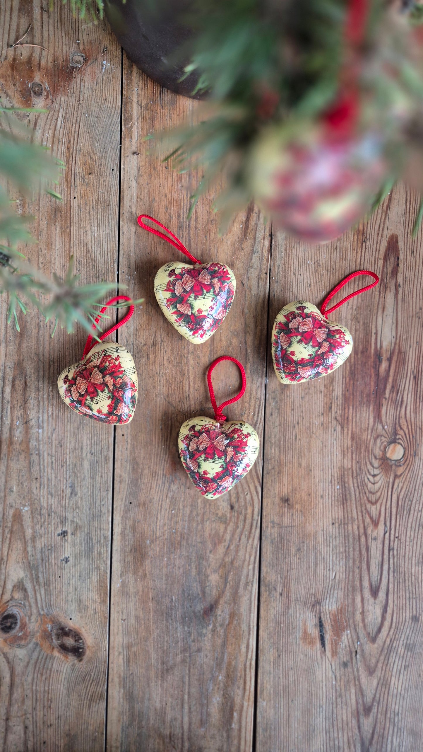Julgranshängen - Hjärtan