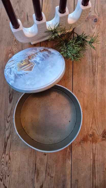 Plåtburk - Julmotiv