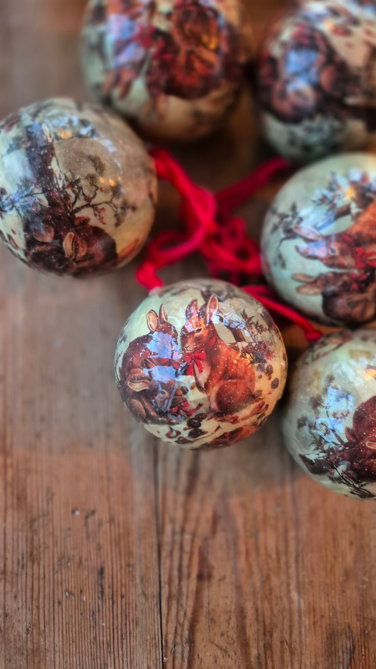 Julgranskulor - Julmotiv