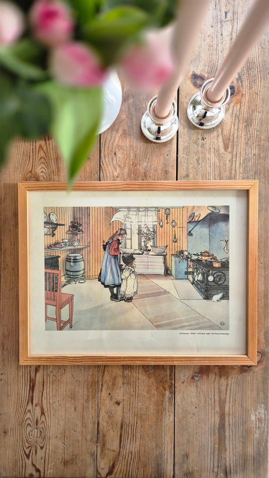 Tavla "Köket" - Carl Larsson