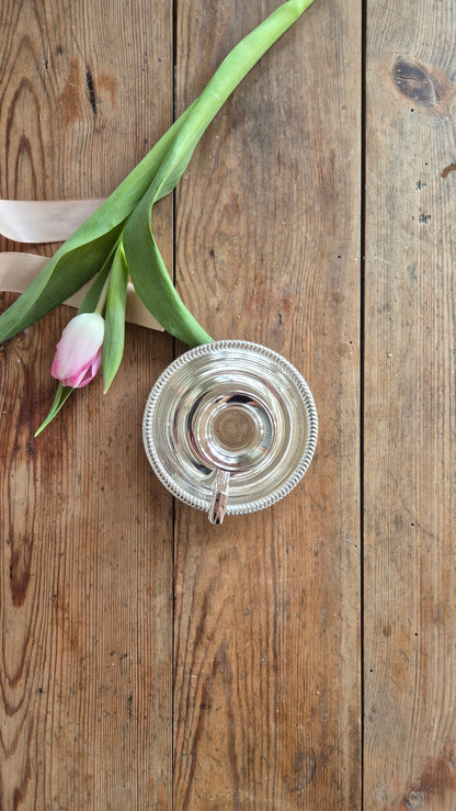 Kammarljusstake - nysilver