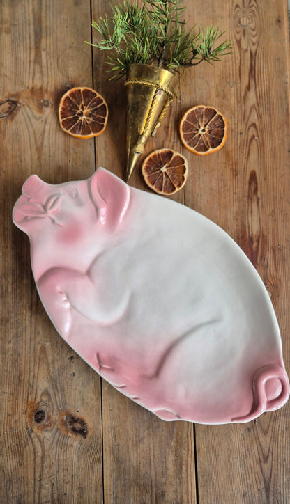 Uppläggningsfat - Gris