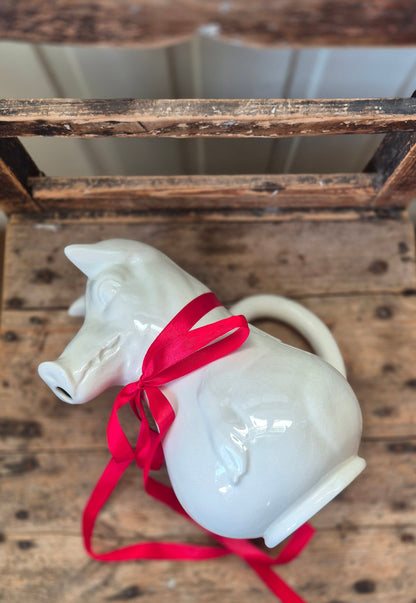 Porslinskanna - Gris