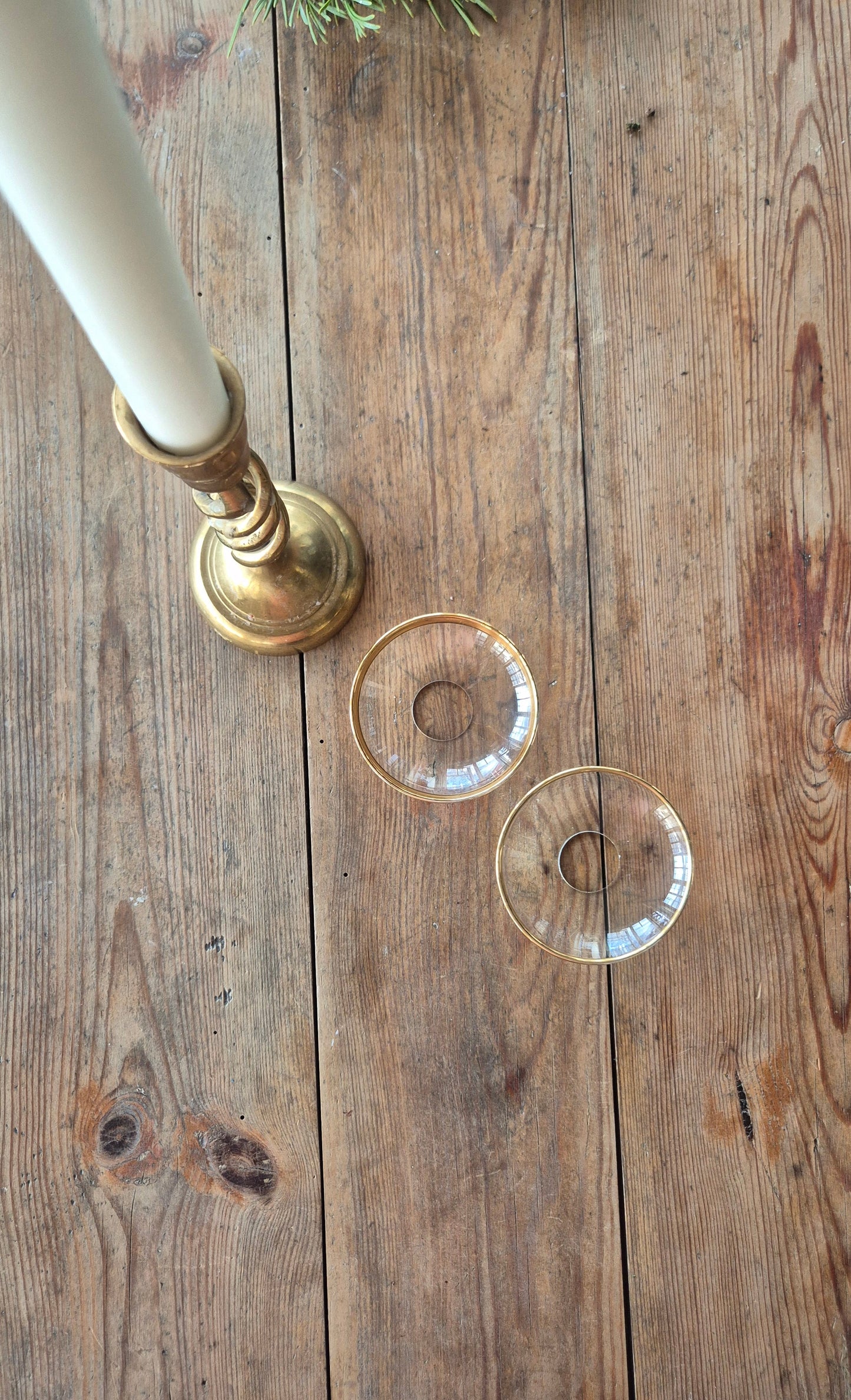 Ljusmanschett - glas