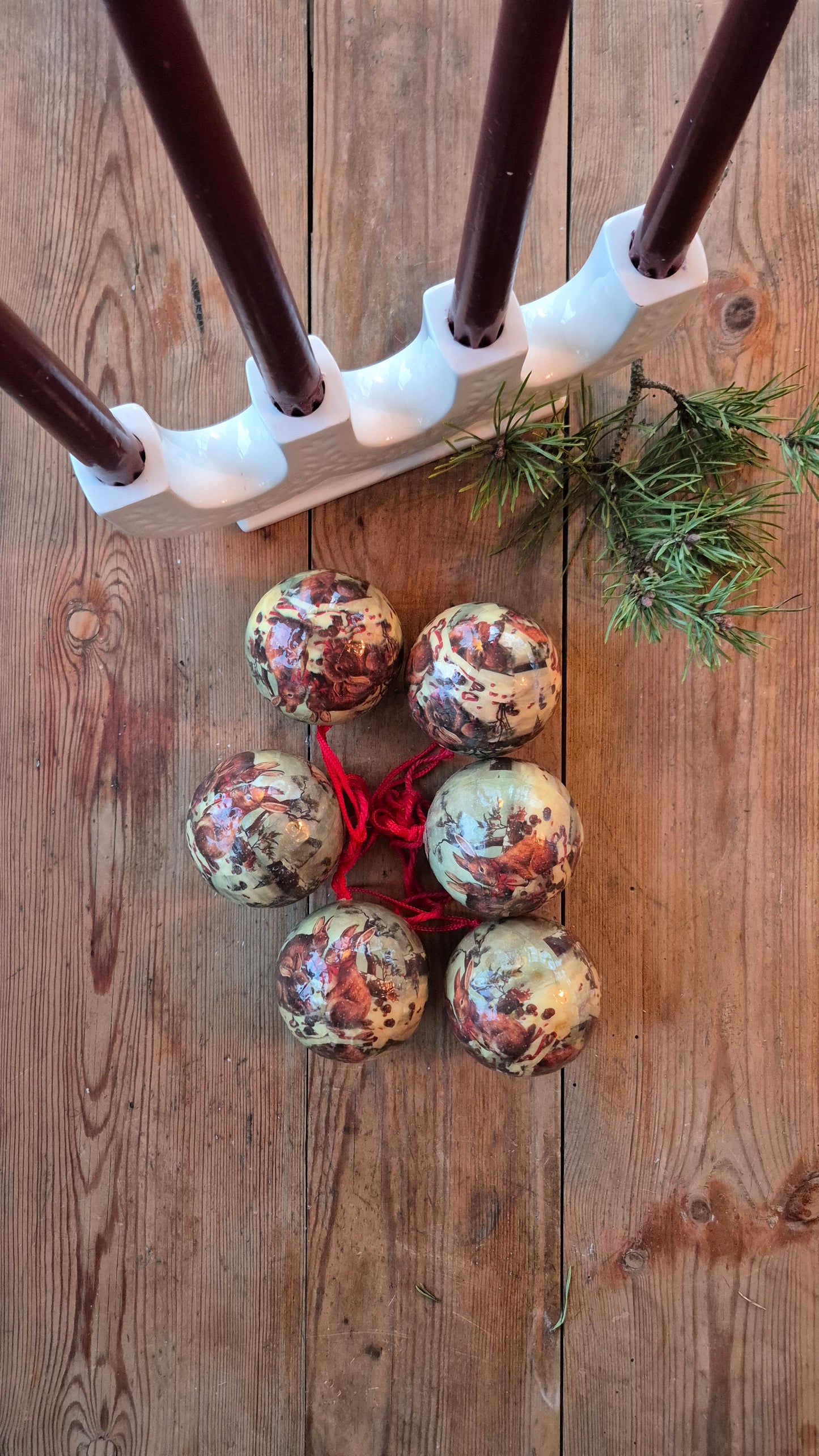 Julgranskulor - Julmotiv