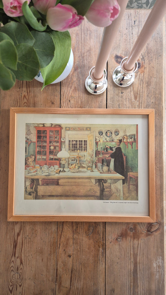 Tavla "Till en liten vira" - Carl Larsson