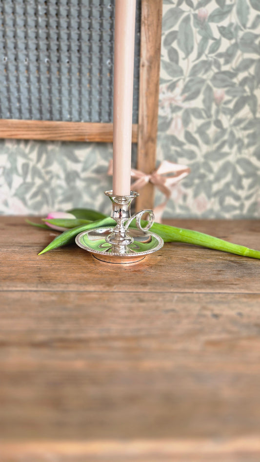 Kammarljusstake - nysilver