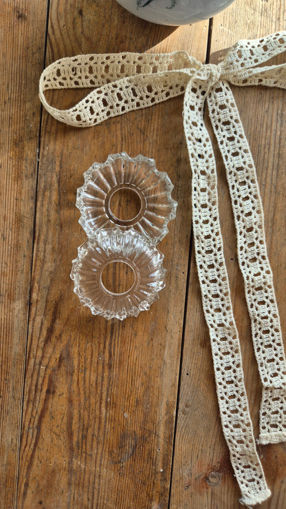 Ljusmanschett i glas