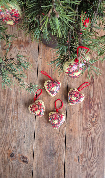 Julgranshängen - Hjärtan